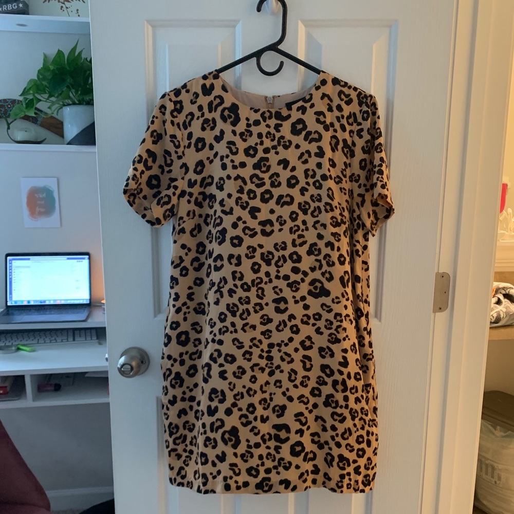 Leopard print shift dress - NEW